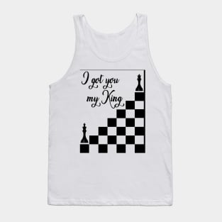 Chess King and Queen Tank Top